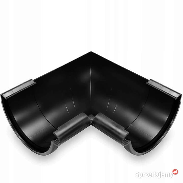 Narożnik wewnętrzny Galeco 110 mm czarny zewnętrzne