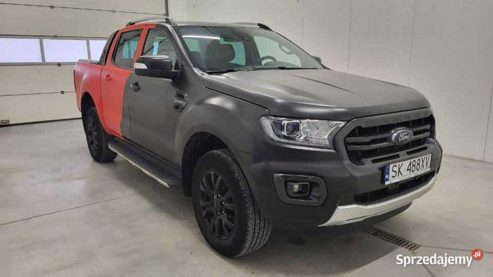 Ford Ranger 20 EcoBlue 4x4 DC Wildtrak aut VI grafitowy mazowieckie Grójec
