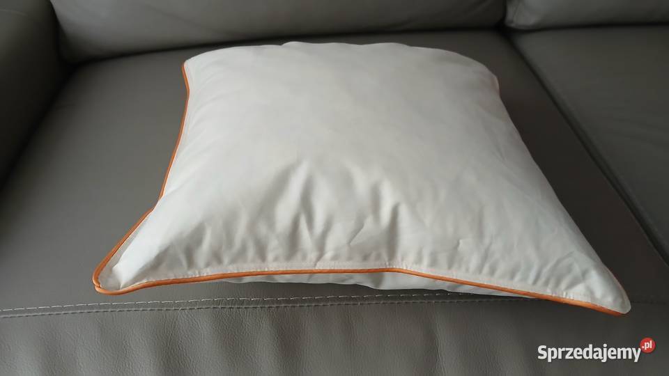 Poduszka 40x40 500 gr 100 pierza gesiego wielkopolskie
