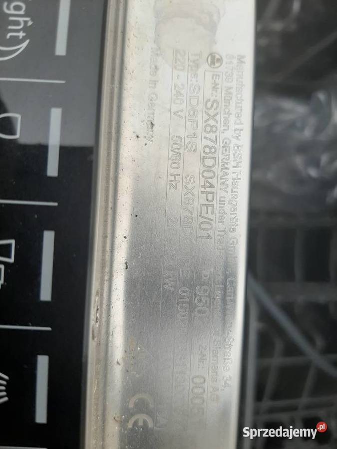 Części do zmywarki Siemens Bosch kosz półka Łowicz