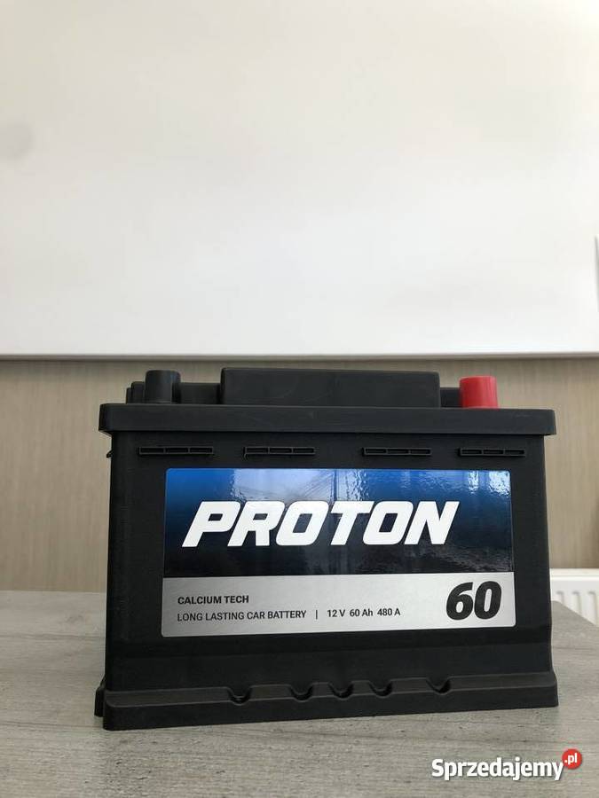 Akumulator PROTON 60Ah 480A EN PRAWY PLUS niski
