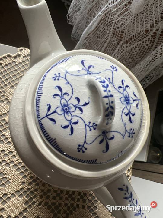 Dzbanek porcelanowy sygnowany Meissen do śląskie Zabrze