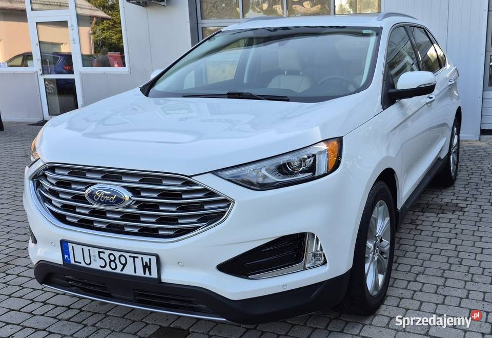Ford Edge FORD EDGE Titanium biała perła niski lakier metallic lubelskie Lublin