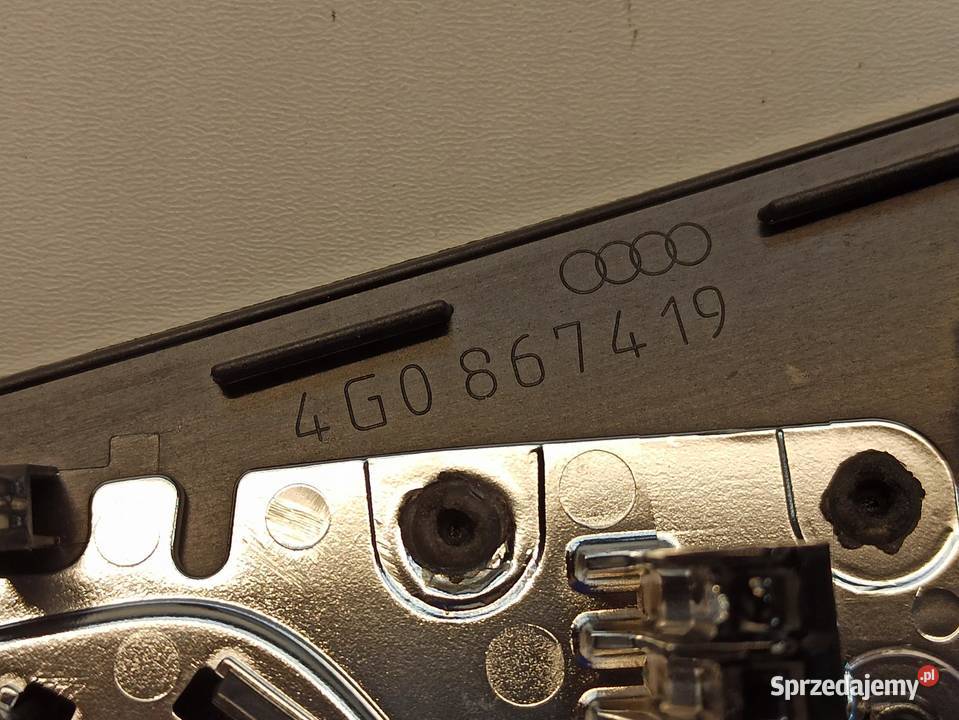 LISTWA DEKOR DRZWI LEWY TYŁ AUDI A6 C7 4G0867419 Drzwi