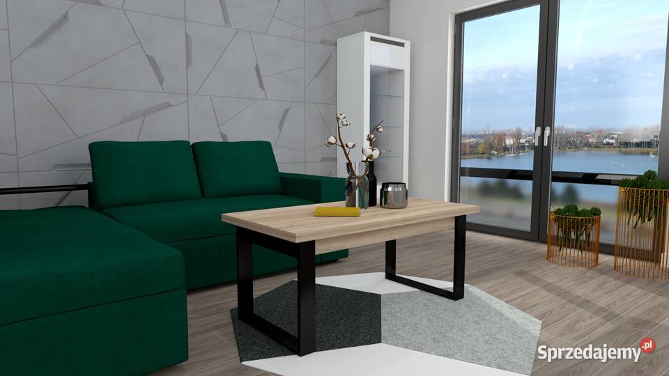 NOWOCZESNY STOLIK KAWOWY ŁAWA DO SALONU LOFT