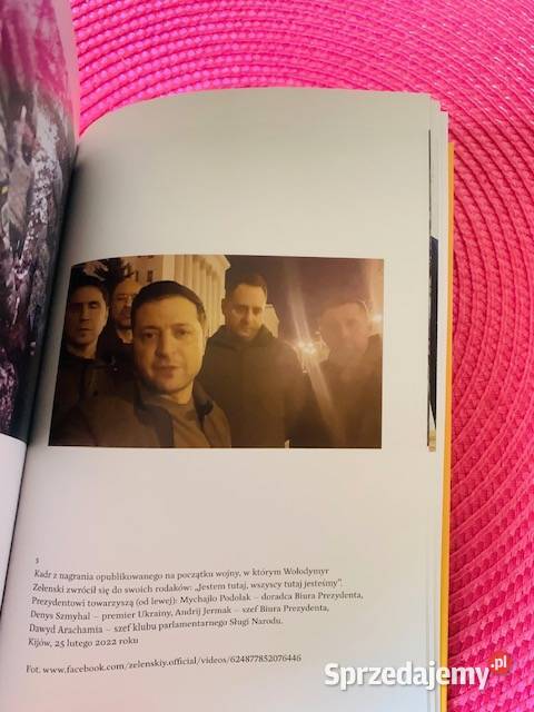 Ja tu zostaję Fenomen Wołodymyra Zełenskiego reportaż, literatura faktu sprzedam