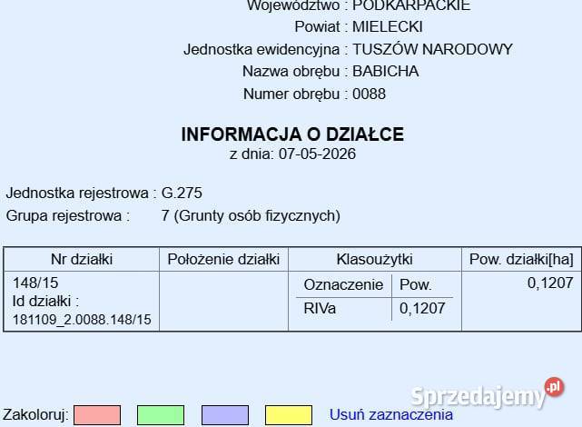 Sprzedam działkę budowlaną