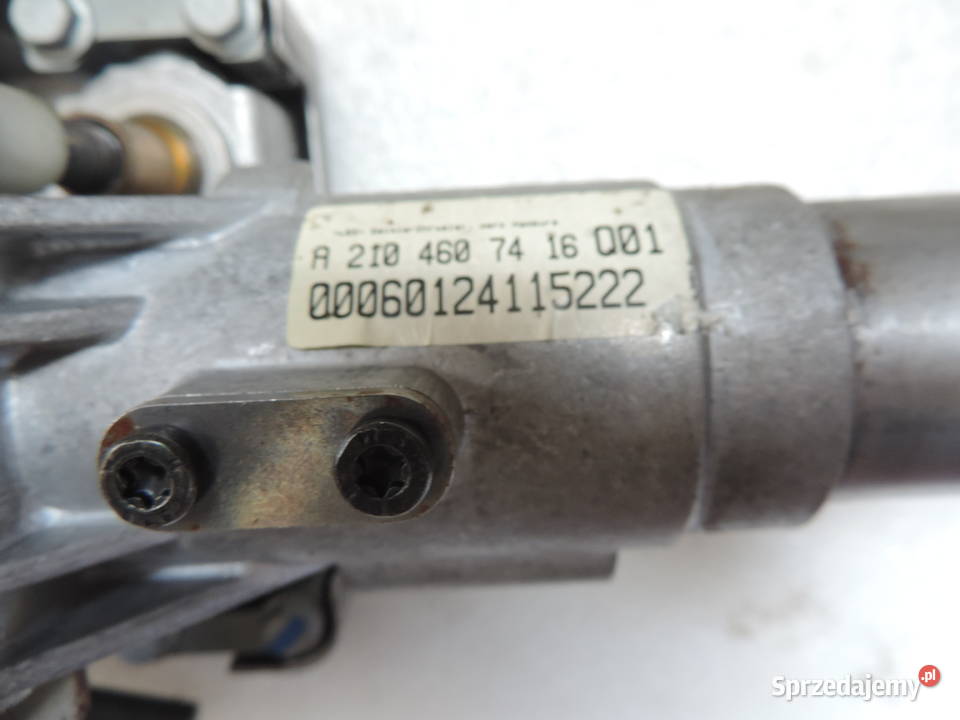 KOLUMNA KIEROWNICZA MERCEDES W210 A2104621020 Rok produkcji 2000 Nowy Sącz sprzedam