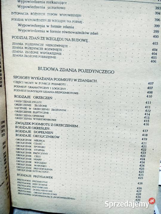 Gramatyka języka polskiego Bąk unikatowe książki Warszawa