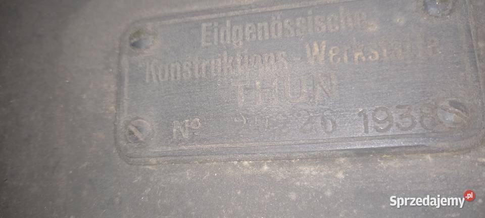 Wojsko Wehrmacht wóz taborowy 1938 wojenny THUN Poznań