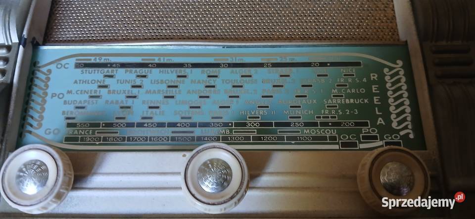Radio lampowe REELA z lat 50 tych Kraków sprzedam
