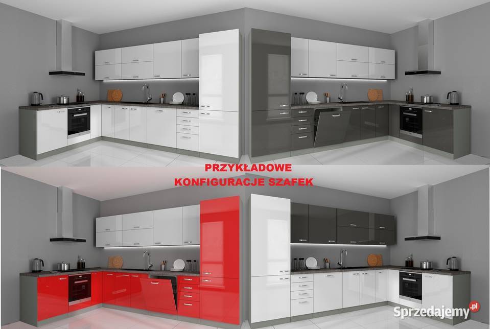 Meble kuchenne kuchniaRóżne Konfiguracje Szafek Włocławek