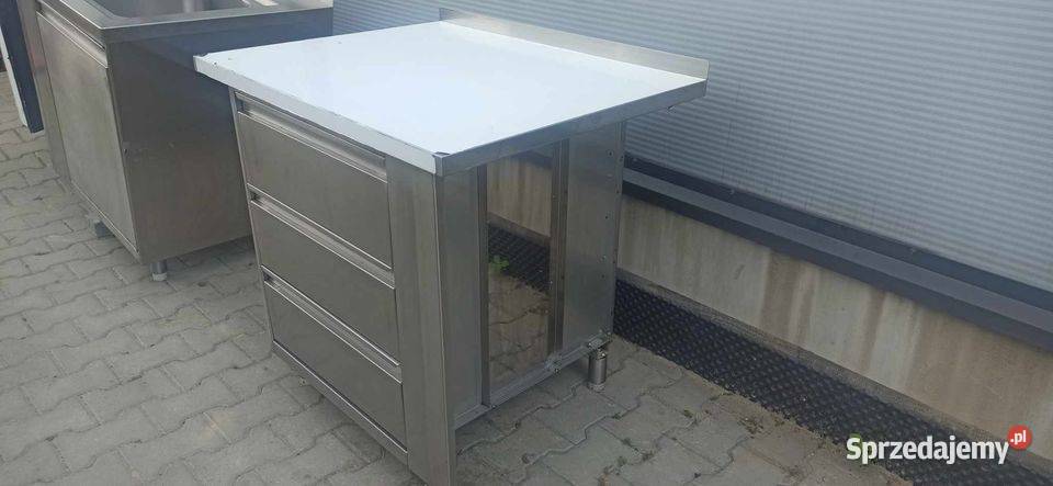 Blat roboczy z 3 szufladami MC O Biznes i Przemysł Ostrów Wielkopolski sprzedam