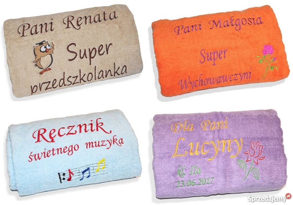 Prezent Nauczyciela Wychowawcy Trenera RĘCZNIK z inny kolor kujawsko-pomorskie Grudziądz