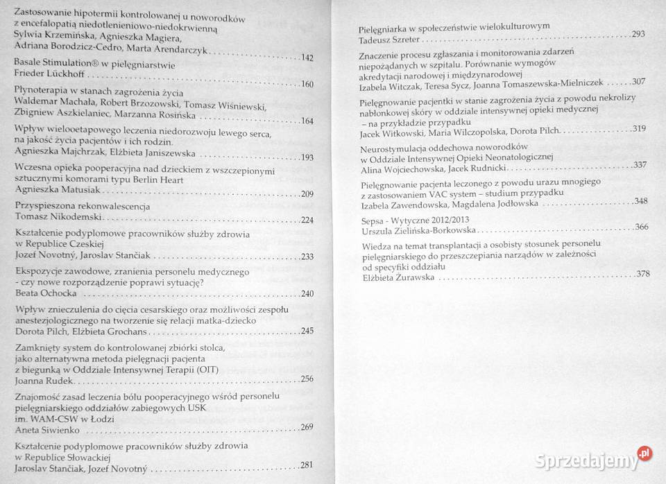 Pielęgniarstwo anestezjologiczne i intensywnej Chełm