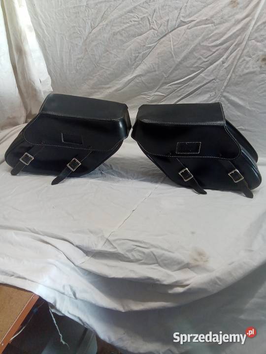 Orginalne sakwy i stelaż Yamaha Virago xv 125 wielkopolskie Wieleń