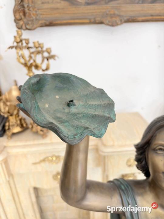 Kobieta z Muszlą Fontanna Ogrodowa Figura Rzeźba Kraków sprzedam