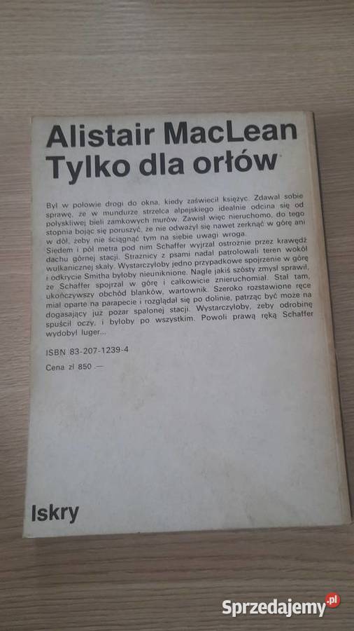 Alistair MacLean orłów mazowieckie