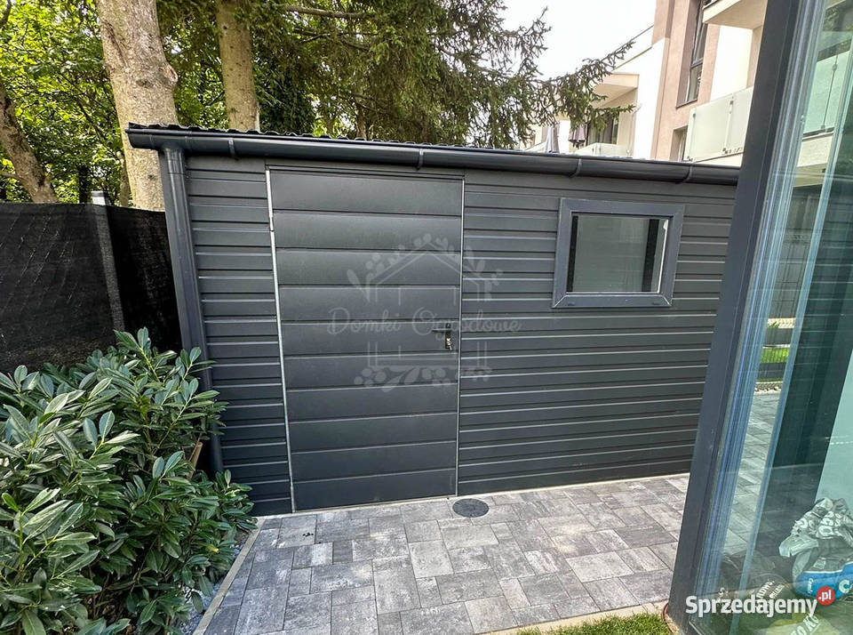 Schowek domek ogrodowy 35x12m 2x drzwi okno Nowy Tomyśl