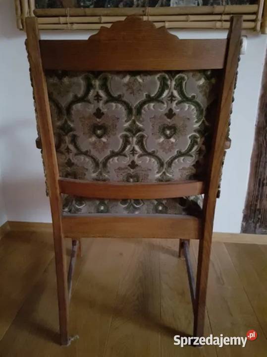 Debowe krzresła fotel Kraków
