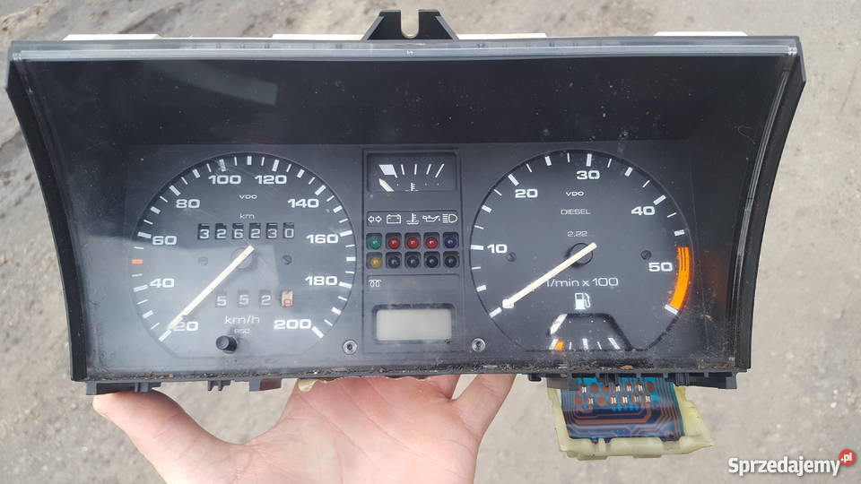 Licznik z obrotomierzem golf mk2 16td Wyposażenie wnętrza Łukowa
