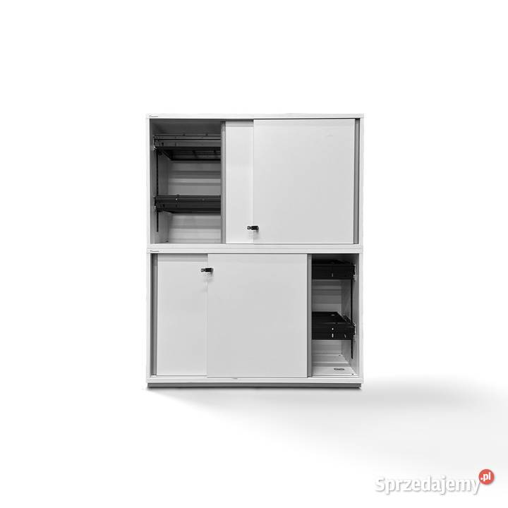 Szafa aktowa modułowa Neudoerfler Lineo biała Kraków