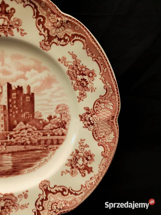 Talerz płaski angielski Johnson Bros Old Britain lubelskie Chełm sprzedam