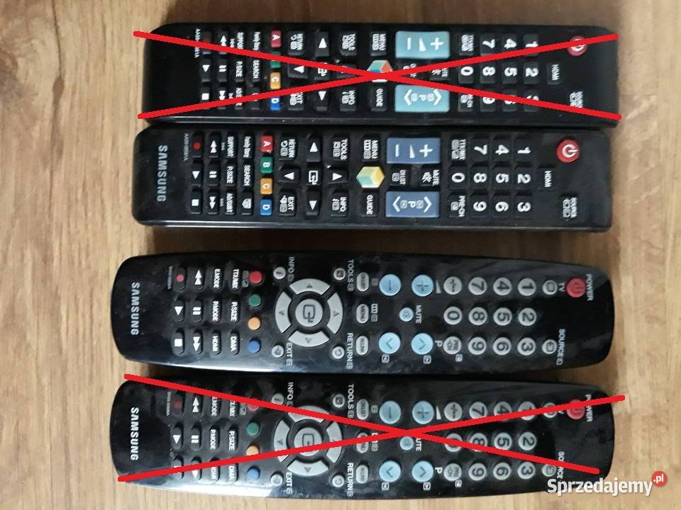 Piloty telewizora do Samsung ze smartem bez Sosnowiec