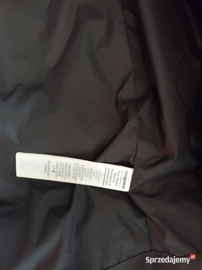 Płaszcz długi parka PATAGONIA XL czarny Nowy Wrocław sprzedam
