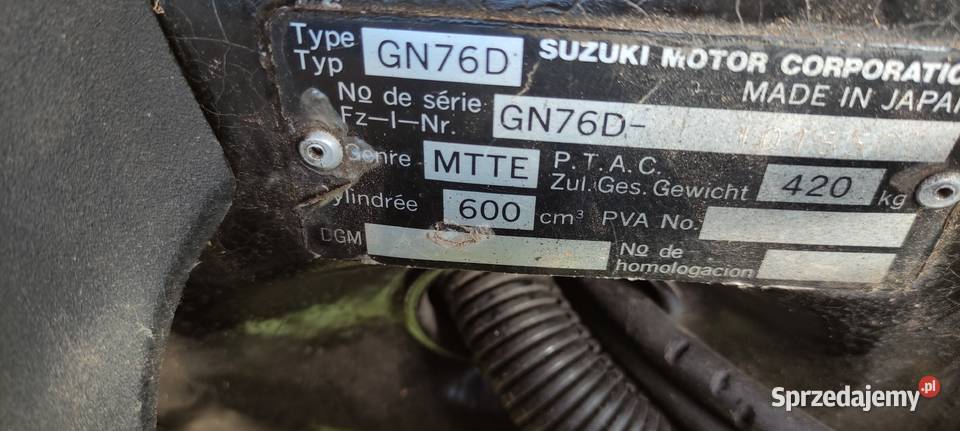 Suzuki RF 600R 47971km Suzuki łódzkie Kotków