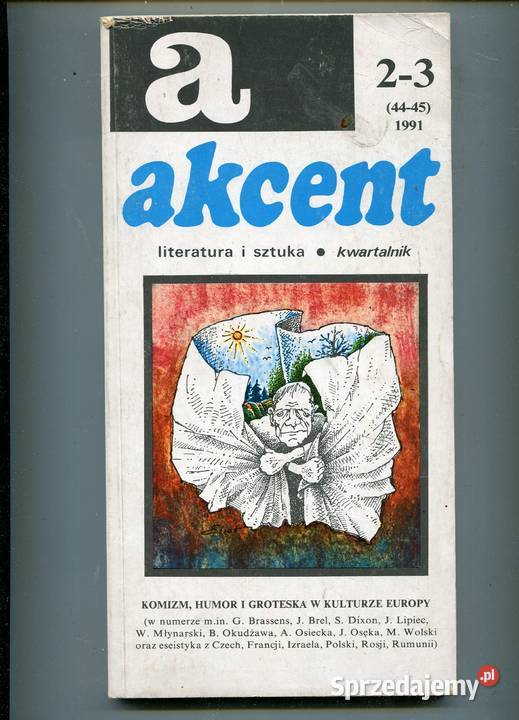 Akcent Kwartalnik 1991 23 4445 Szczecin sprzedam