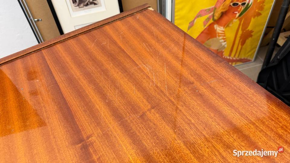 Komoda sideboard PRL Bytomskie Fabryki Mebli 170 Warszawa