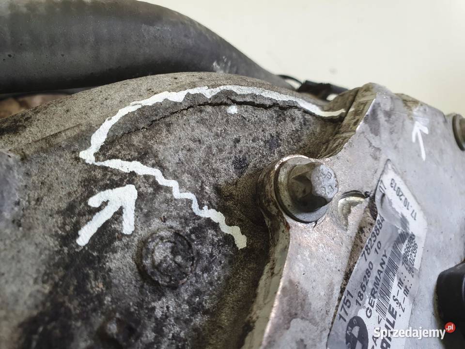 TURBOSPRĘŻARKA BMW X6 E71 30 D turbo 8506382 Rudka