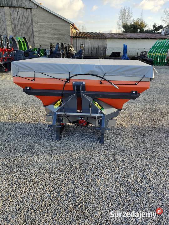 Rozsiewacz hydrauliczny z plandeką dwutarczowy Rolnictwo Ciechanowiec