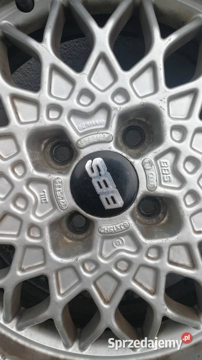 Felgi aluminiowe BBS RA 375 6JX15 ET35 4x100 VW Chojnice