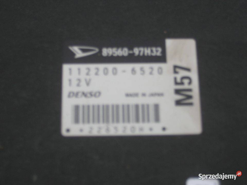daihatsu sirion 0205r 10 benzyna komputer Części samochodowe Rakoniewice