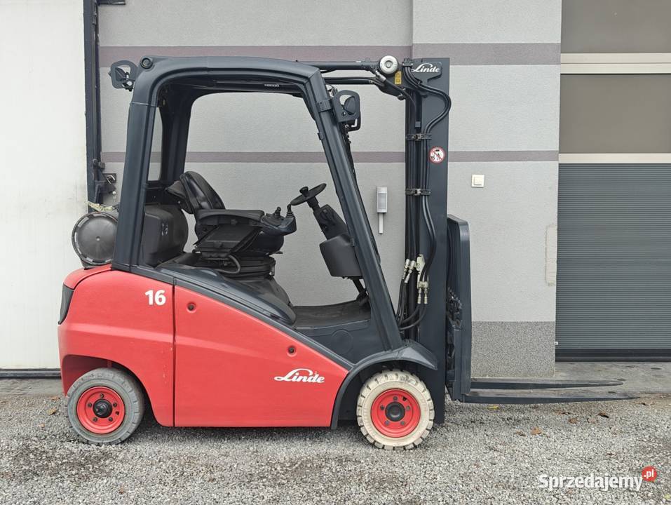 Wózek Linde H16 LPG Triplex 47m 2013r Wózki widłowe Sandomierz