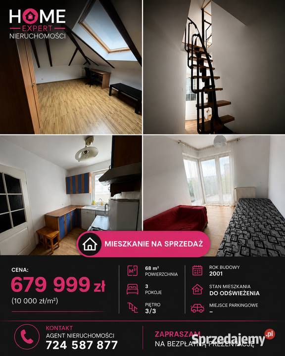3pok 67met Reja 2 POZIOMYBALKONKOMÓRKA Wrocław balkon