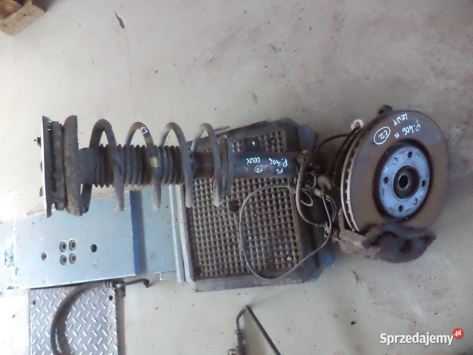 PEUGEOT 406 20 HDI AMORTYZATOR PIASTA ZWROTNICA