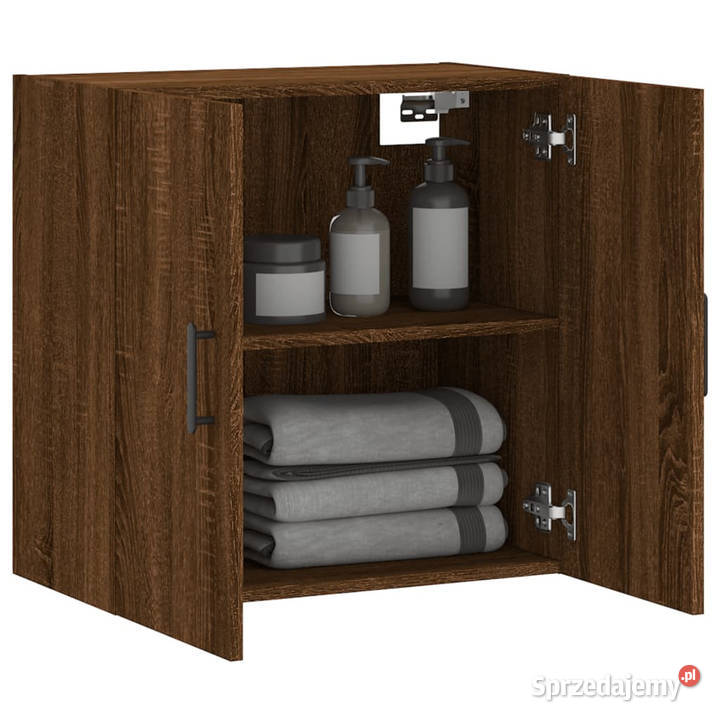 Szafka ścienna brązowy dąb 60x31x60 WM829979 Warszawa