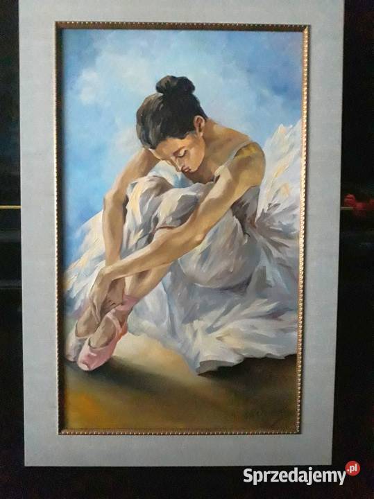 Balerina Olej na Płótnie Warszawa