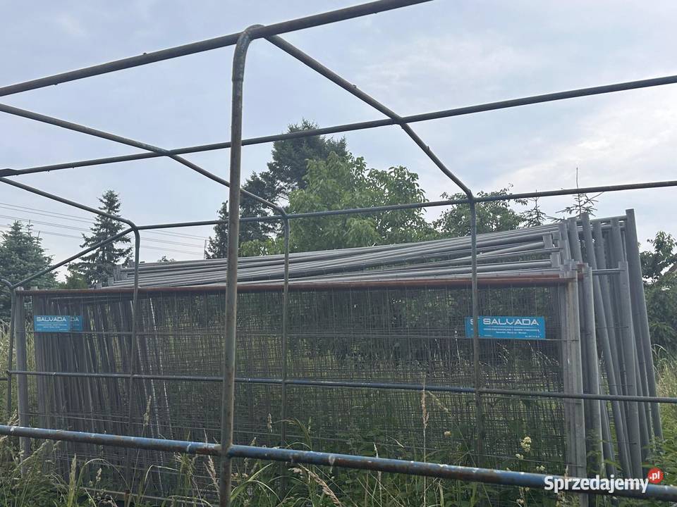 Przęsło tymczasowe 35x25 Płot budowlany Szczecin