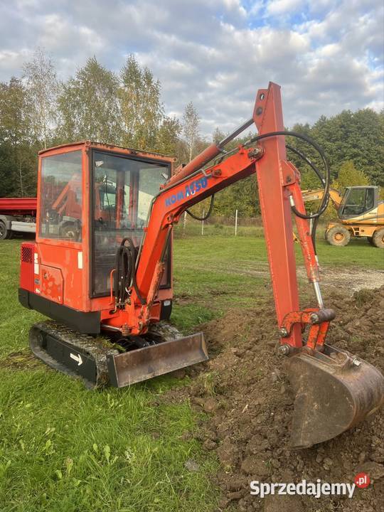 Minikoparka koparka Fai 212 Komatsu 1500 Rok produkcji 1991