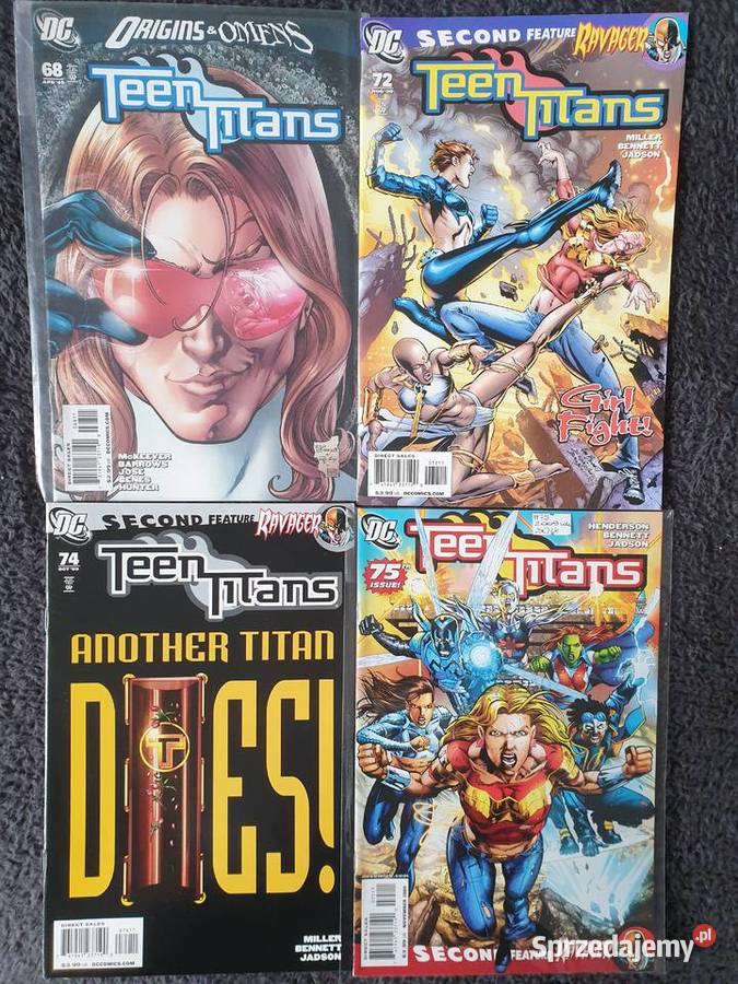 Teen Titans kolekcja 23 komiksów DC USA Gdynia