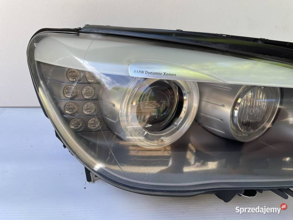 BMW 7 F01 PRAWA LAMPA BIXENON SKRĘTNA Lampy przednie Ostroróg