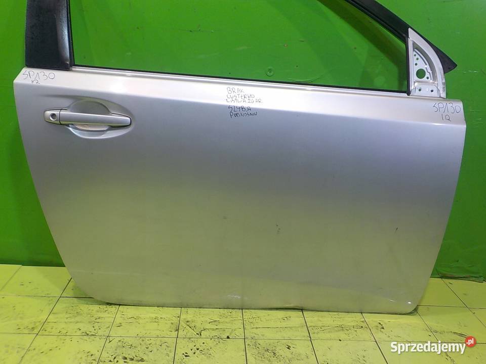 TOYOTA IQ 10 VVTI 09r HB 3D drzwi prawe przod mazowieckie Suków