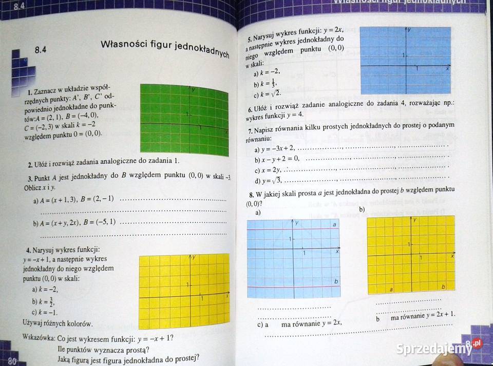 Matematyka 72 Ćwiczenia zadania problemy Jan Pozostałe Chełm sprzedam