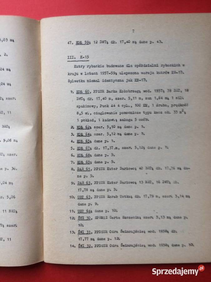 144 Katalog Statków Stoczni Szczecińskiej 1950 Szczecin