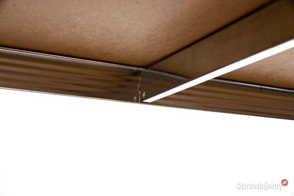Regał magazynowy metalowy 2w1 5 półek 180x90x40 40cm wielkopolskie Poznań