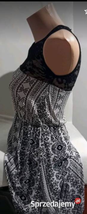 Sukienka letnia damska S czarny dolnośląskie